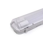 Noxion Réglette LED Étanche Boîtier Vide  Poseidon V2.0 incl. 2x Noxion Tube LED T8 Standard Output 9W 2x900lm - 865 Lumière Du Jour | 60cm