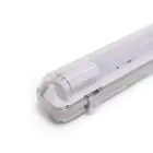 Noxion Réglette LED Étanche Boîtier Vide  Poseidon V2.0 incl. 1x Noxion Tube LED T8 Standard Output 9W 900lm - 865 Lumière Du Jour | 60cm