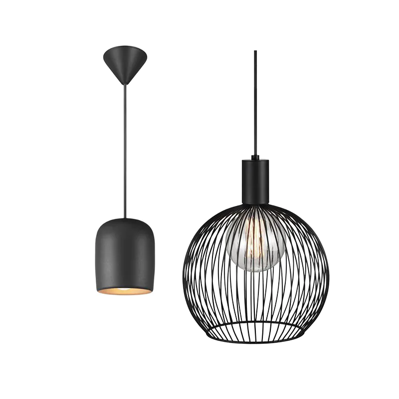 Hanglampen zwart