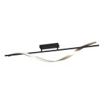 Eglo Plafondlamp Conaprato Staal Brushed Messing, Zwart 20W 2500lm - 827-840-865 CCT | Dimbaar