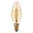 Ledvance Vintage 1906 LED E14 Kaars Goud 3.4W 250lm - 822 Zeer Warm Wit | Dimbaar - Vervangt 25W