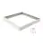 Noxion LED Paneel Afneembare Opbouw Montageset V2.0 FastSlide 600X600mm for Externe Driver