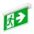 Noxion LED Nooduitgang bord 1W 20lm - 860 Daglicht | Emergeny 3H - Autotest - incl. 4 richtingen