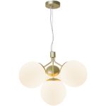 Nordlux Suspension luminaire Ivona 4x E27 Laiton - Métal | Max. 28W