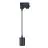 Noxion Spot Sur Rail Suspension Luminaire 3 Phases  Aluminium Noir | Convient pour 1x GU10