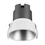 Ledvance LED Spot Twist Pro Aluminium Zilver Reflector 10W 800lm 30D - 830 Warm Wit | 93mm - Zaagmaat 85mm - IP20
