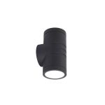 Ansell Wandlamp Reef Zwart Up & Down - Buitenverlichting - 10W 885lm 90D - 830-840-860 CCT | IP65