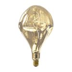 Calex XXL Organic Evo Champagne LED E27 Filament 6W 100lm- 818 Zeer Warm Wit | Dimbaar