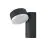 Ledvance LED Wandlamp Endura Stijl Spot Rond Donker Grijs 8W 440lm - 830 Warm Wit 