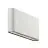 Nordlux Kniver Wandlamp Aluminium Wit 8.5W 350lm - 830 Warm Wit