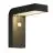 Nordlux Solar Monay Wandlamp Zwart 5W 400lm - 830 Warm Wit