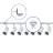 Bright Choice Complete Set 1-Fase Rail L 1,5 x 1,5 Meter Wit | incl. 7x Spot + GU10 2700K 3W Dimbaar + Eindkap, Voedingsconnector en L -Verbindingsstuk