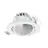 Philips LED Spot Greenspace Accent Cardanic Aluminium Wit 30.5W 2700lm 24D - 822 Zeer Warm Wit | 163mm - IP20 - Interact Dimbaar
