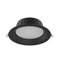 Noxion LED Downlight Hera Medium Inbouw Zwart 21W 2400lm 100D - 827-830-840 CCT | 226mm - Zaagmaat 200mm