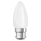 Ledvance Classic Performance LED Lamp B22d Kaars Filament Mat 4.8W 470lm - 827 Zeer Warm Wit | Dimbaar - Vervangt 40W