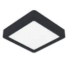 Eglo Plafondlamp Fueva 6 Kunststof Zwart 7W 1100lm - 827-840-865 CCT